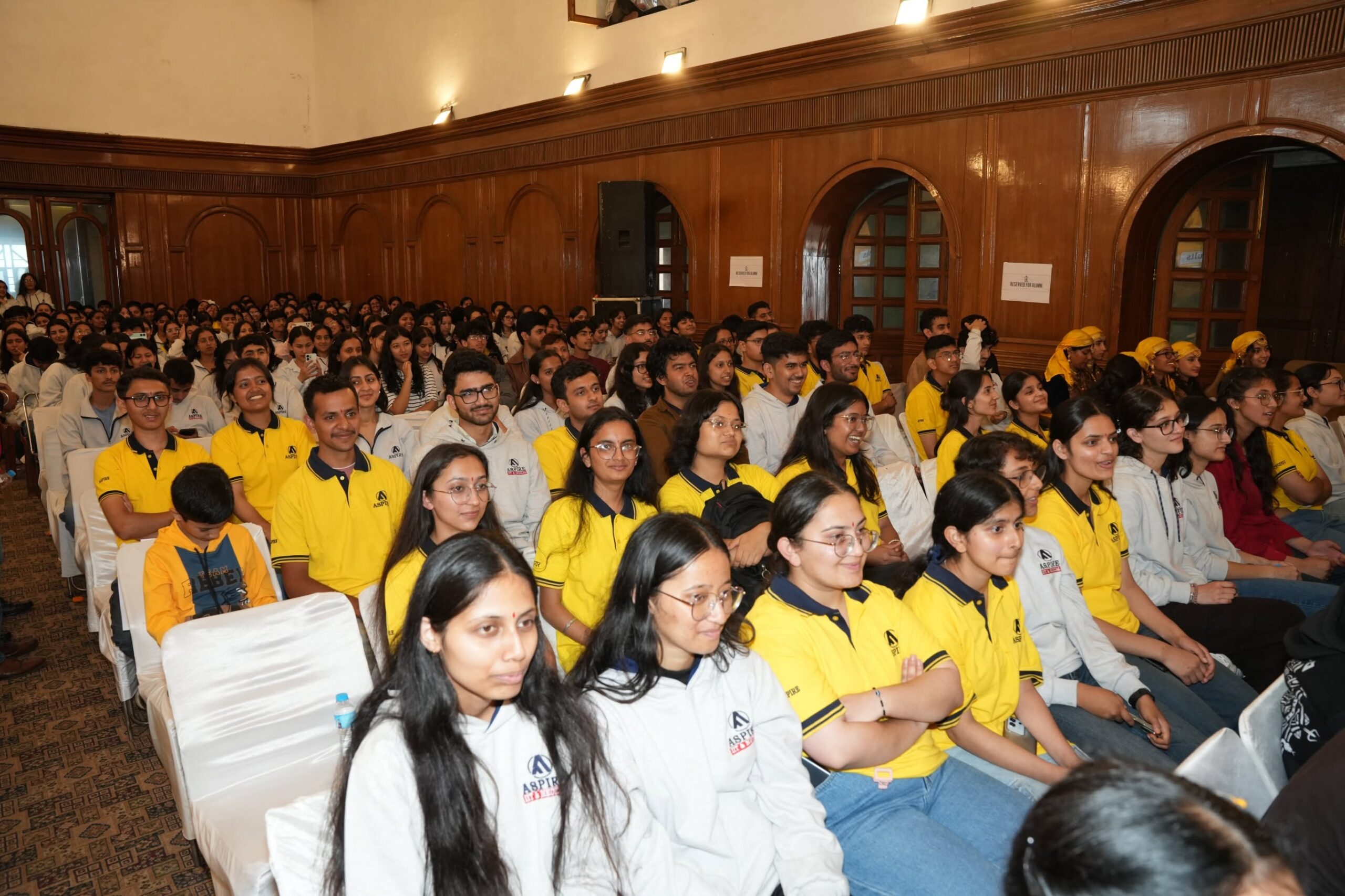 Aspire classroom session